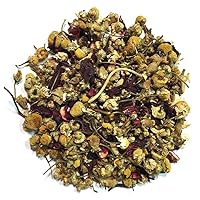 Vista 233 de Positively Tea LLC. Té orgánico de arándano, té verde, rooibos, de hojas sueltas (1 LB)