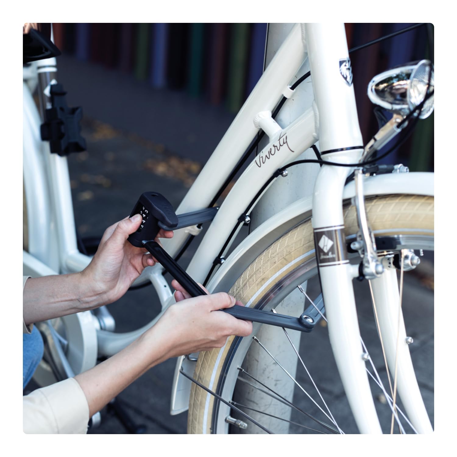 ABUS Lucchetto pieghevole Bordo Lite 6055C - con staffa SR - Lucchetto a combinazione ultraleggero, ideale per biciclette da corsa - Livello di sicurezza 7