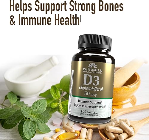 Miniatura 4 de Molino de viento D3 CHOLECCALCIFEROL 50 MG