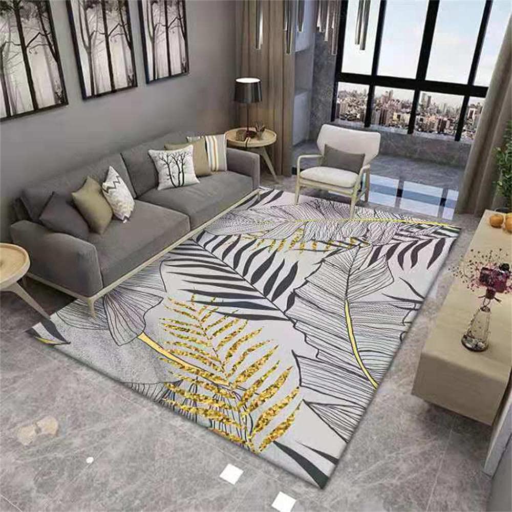 Tapis 80X160cm moderne simple géométrique pour salon et chambre