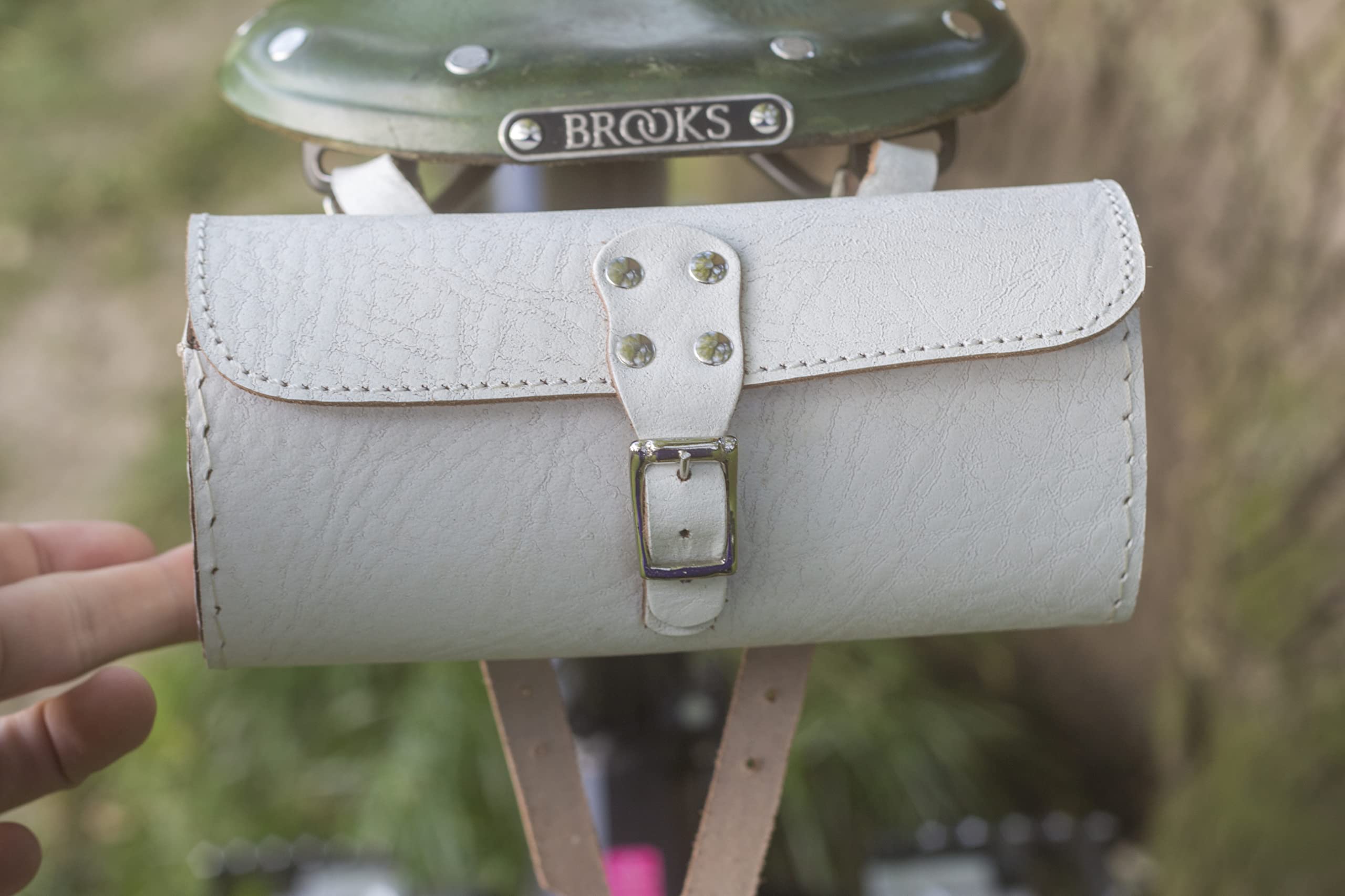 Amazon.co.jp: London Craftwork 本革ツールバッグ バイクサドルバッグ