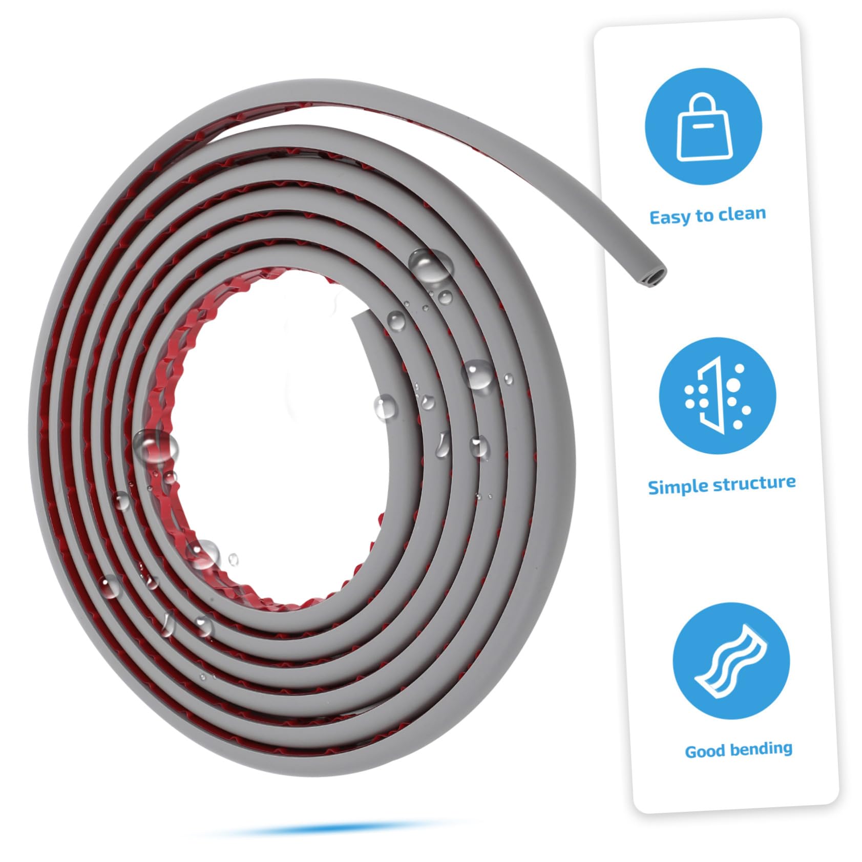 Canaleta Adhesiva para Cables de Pared Diseño Resistente para Oficina y Instalación sin Taladro