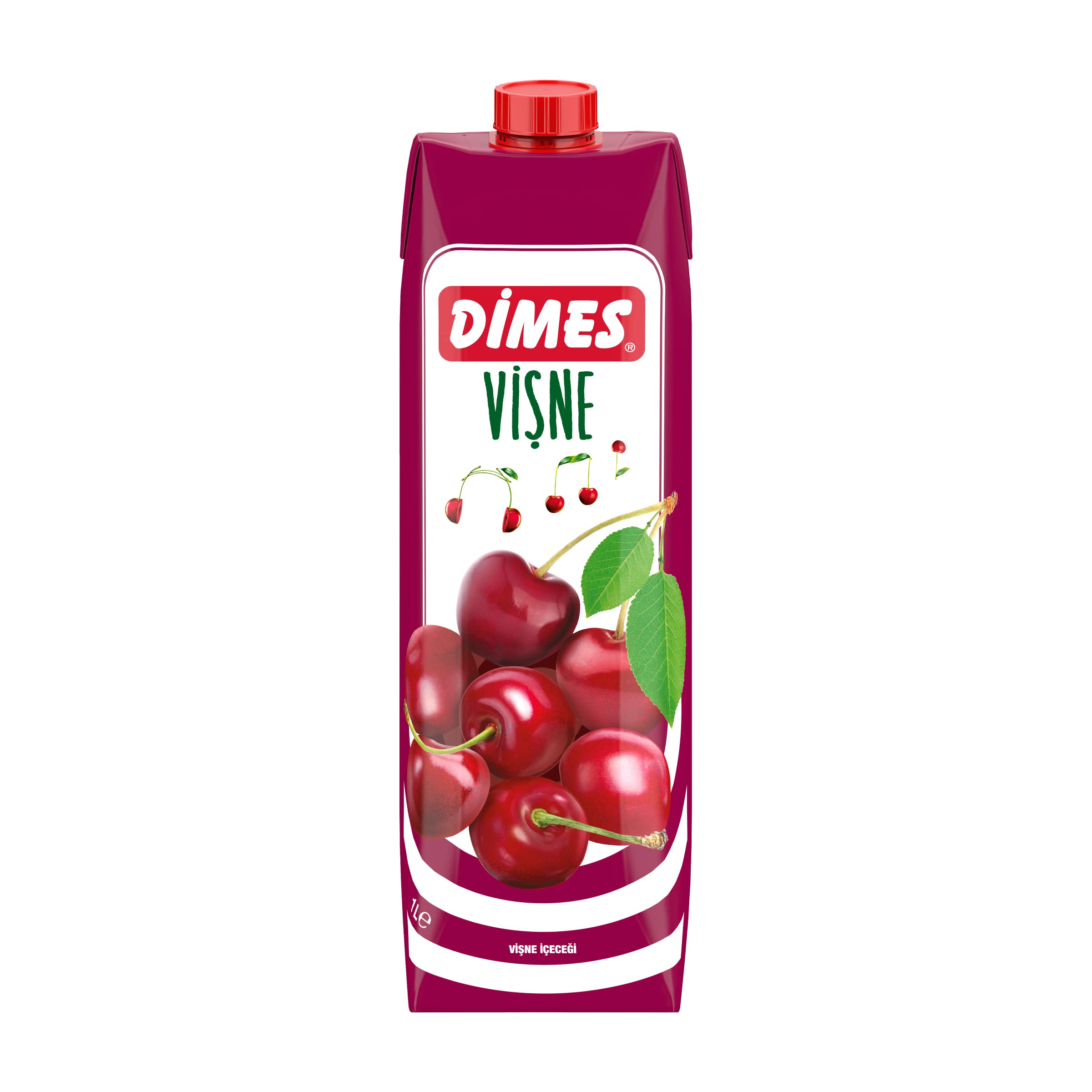 Dimes Vişne İçeceği%11-%24 Kutu 1000 ml