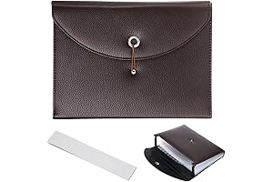 BTSKY PU Leather Accordion File Organizer: The Epitome of Organizational Mastery