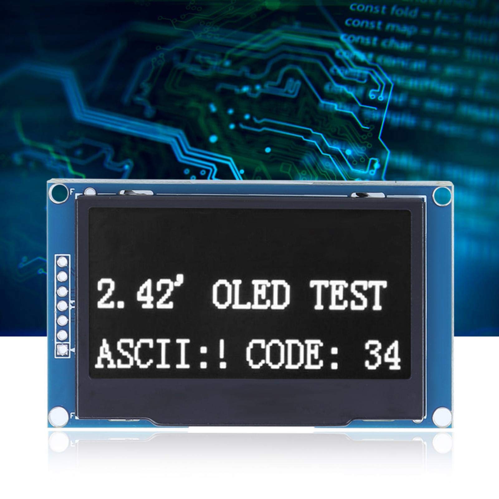 2.42 Modulo display OLED SSD1309 Schermo a cristalli liquidi per unità