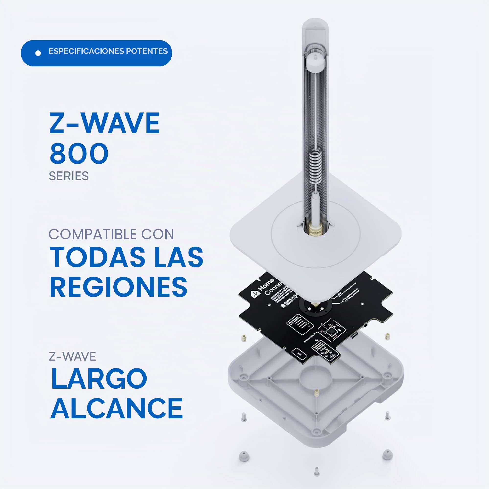 Home Assistant Connect ZWA-2 | Conecta Dispositivos Z-Wave a Home Assistant | Hardware Oficial de Home Assistant