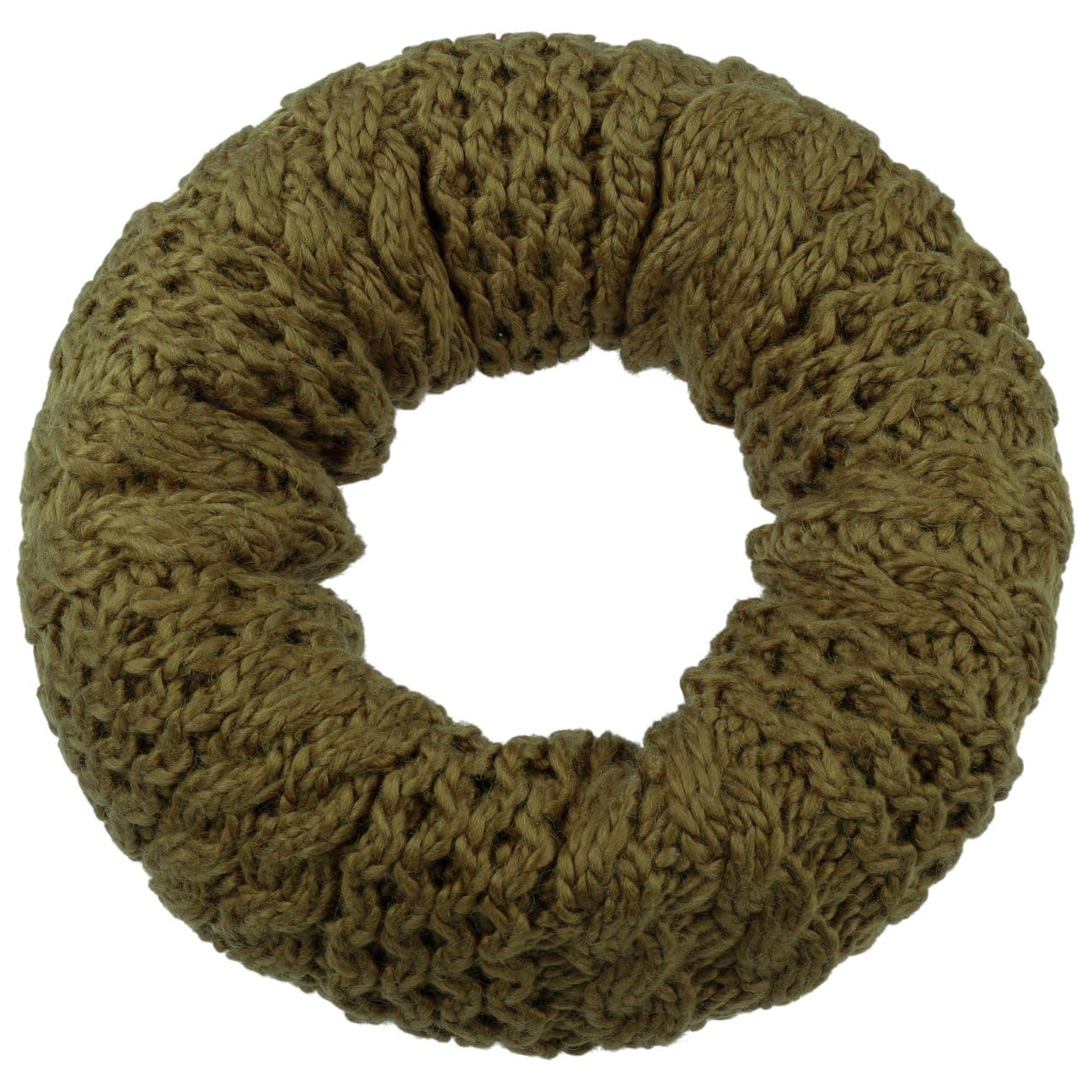 Eisbär Tonella Loopschal Strickschal Schal Winterschal Damenschal Rundschal Damen/Herren - Made in Austria mit Futter, Futter Winter Herbst-Winter