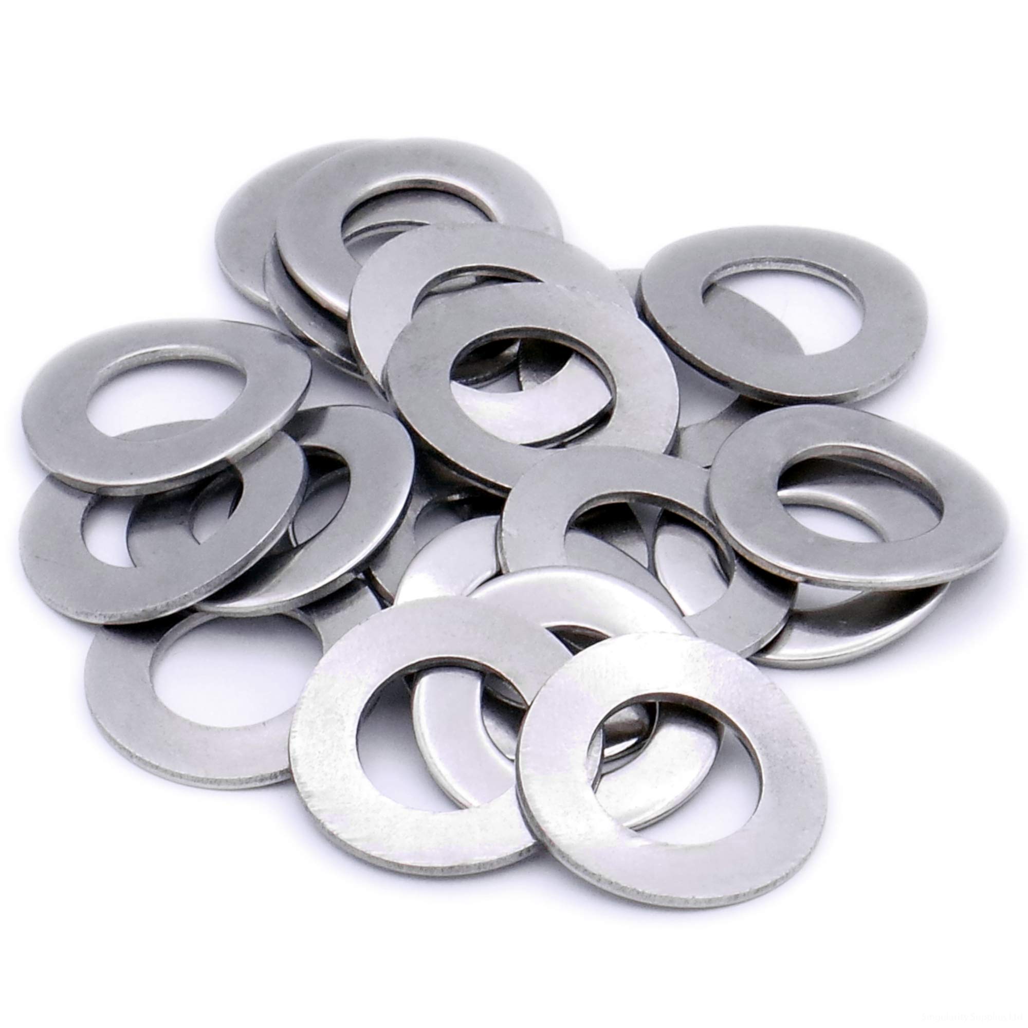 Singularity Supplies Silver M8 (8Mm) Wave Washer (Form B) - Stainless Steel (A2) (Pack Of 20)