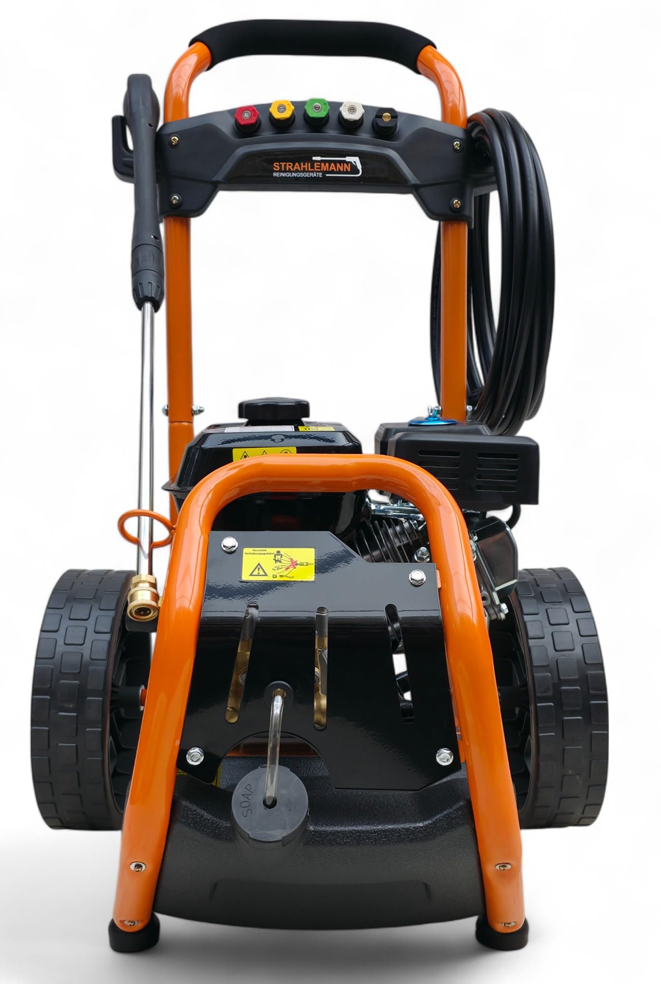 Strahlemann Limpiador de alta presión 7 CV, limpiador de superficies máx. 220 bar + fresa sucia