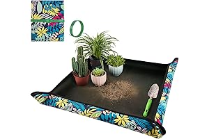 Repotting Mat for Plant Transplanting and Mess Control