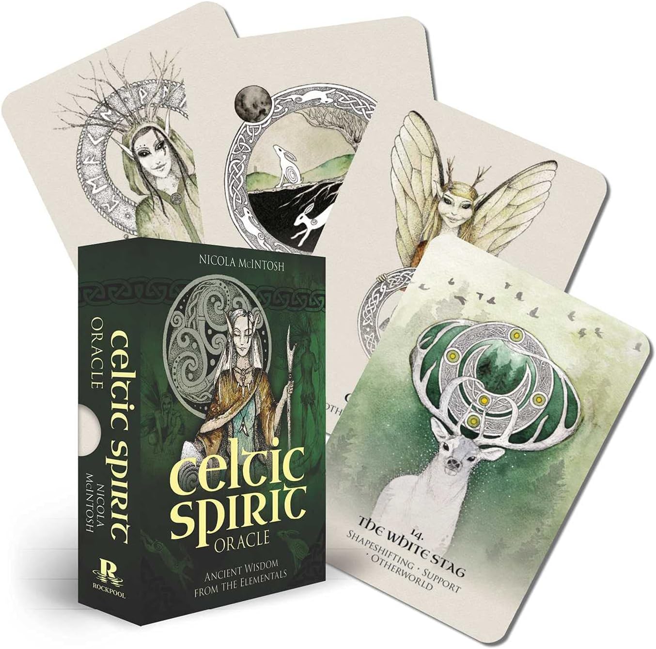 Celtic Spirit Oracle: Ancient wisdom from the Elementals (Rockpool Oracle)