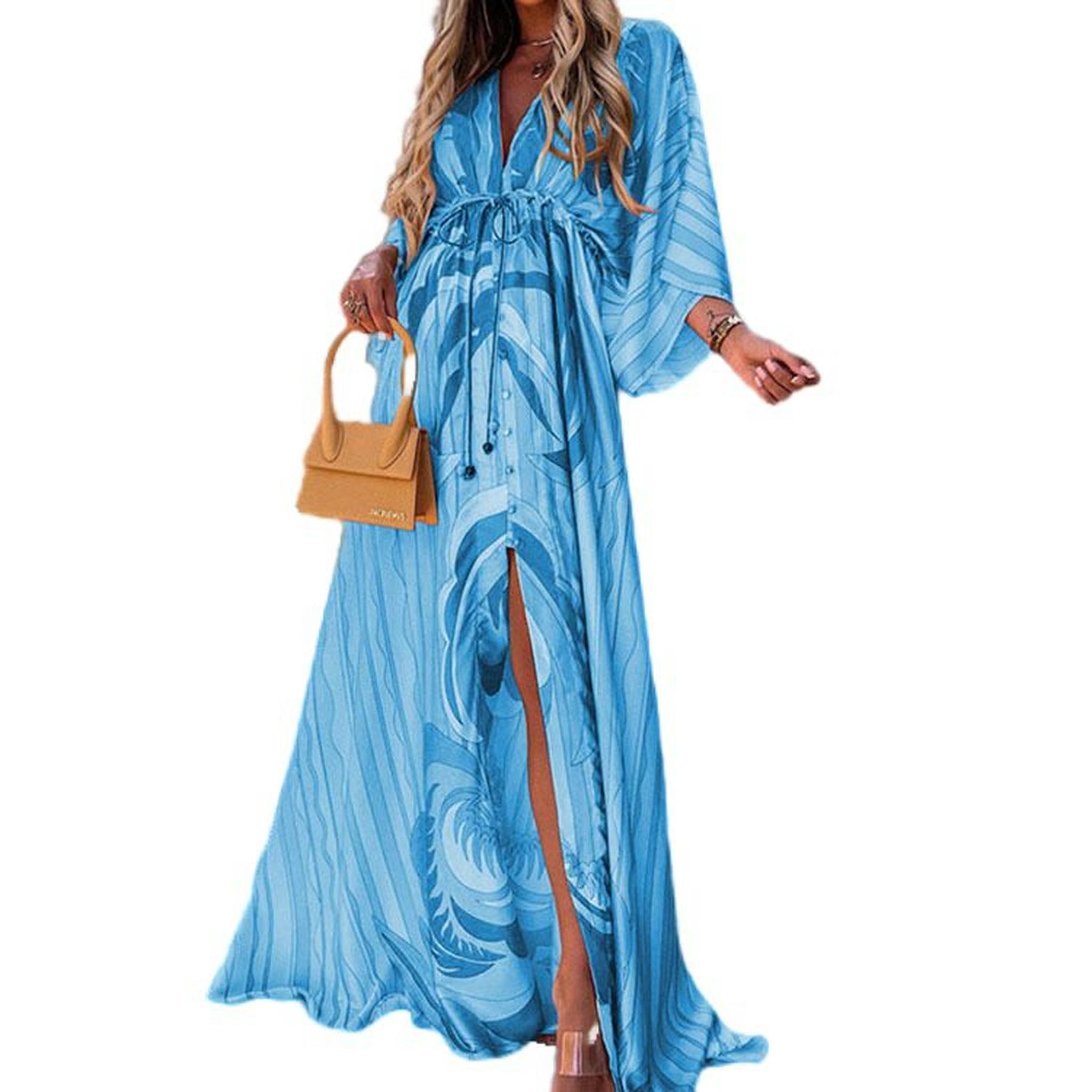 Abito Estivo da Donna con Stampa di Nuova Moda, Temperamento in Pizzo Sciolto, Grande Abito Altalena