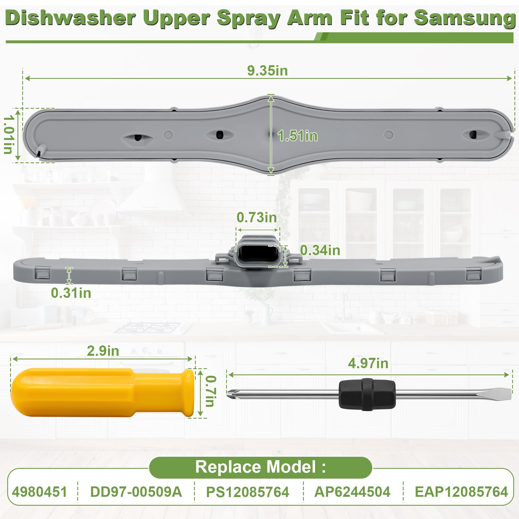 DD97-00509A - Braccio spruzzatore superiore per lavastoviglie