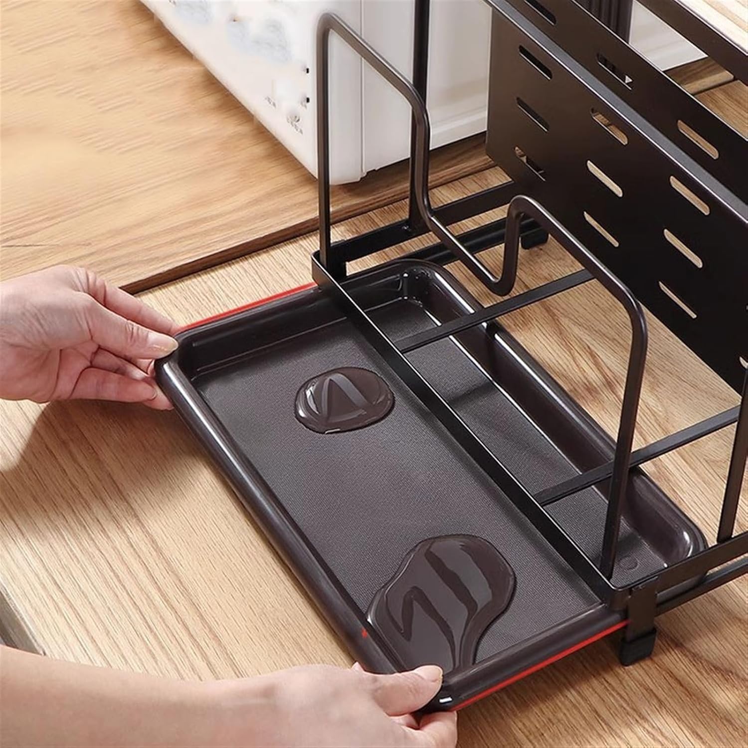 Portataglieri Acciaio al Carbonio 26cm Multifunzione(coffee) | Design multifunzione, taglieri e utensili, acciaio al carbonio per robusto, per stile , per facile pulizia