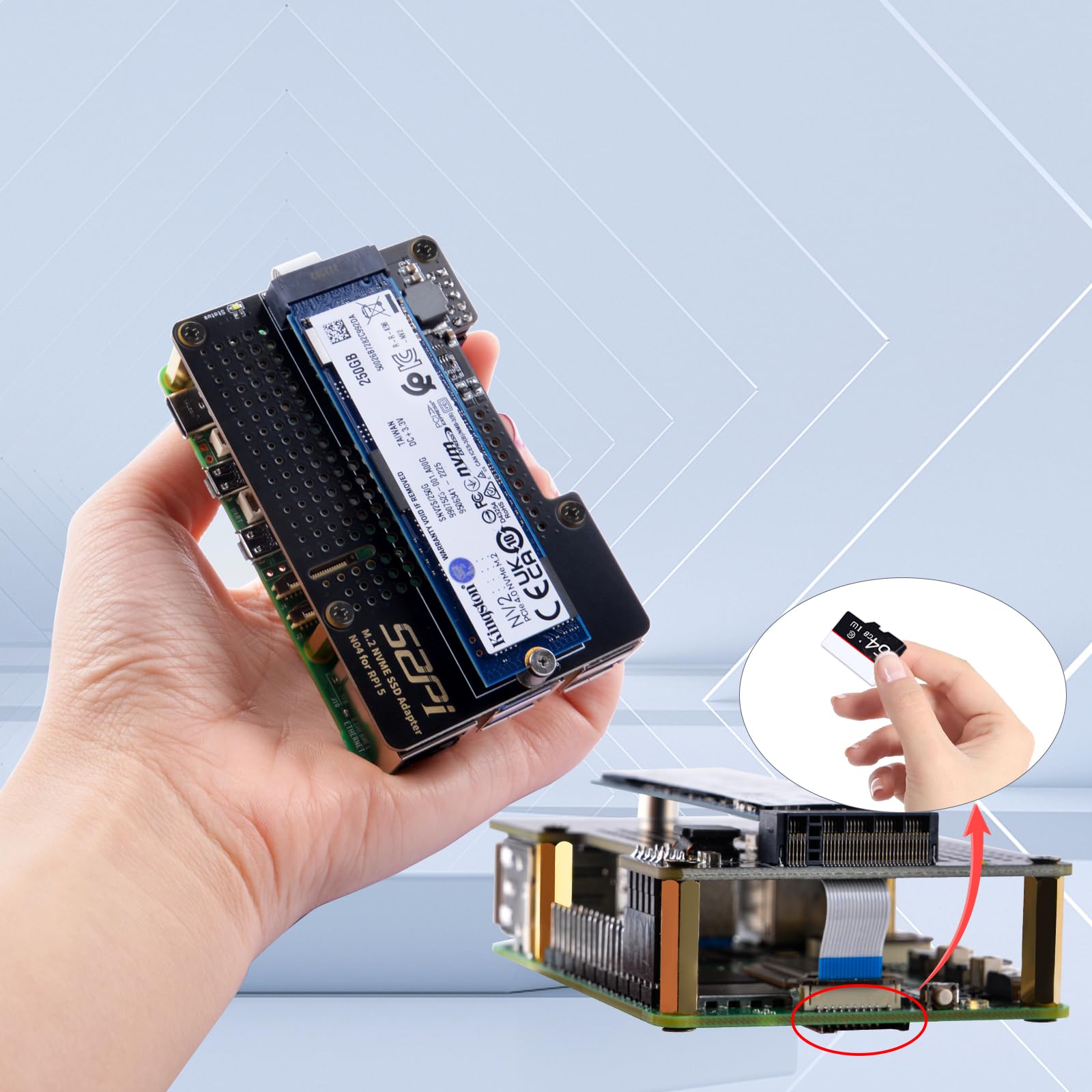 Amazon.co.jp: GeeeekPi N04 M.2 2280 PCIe - NVMe トップ N04 M.2