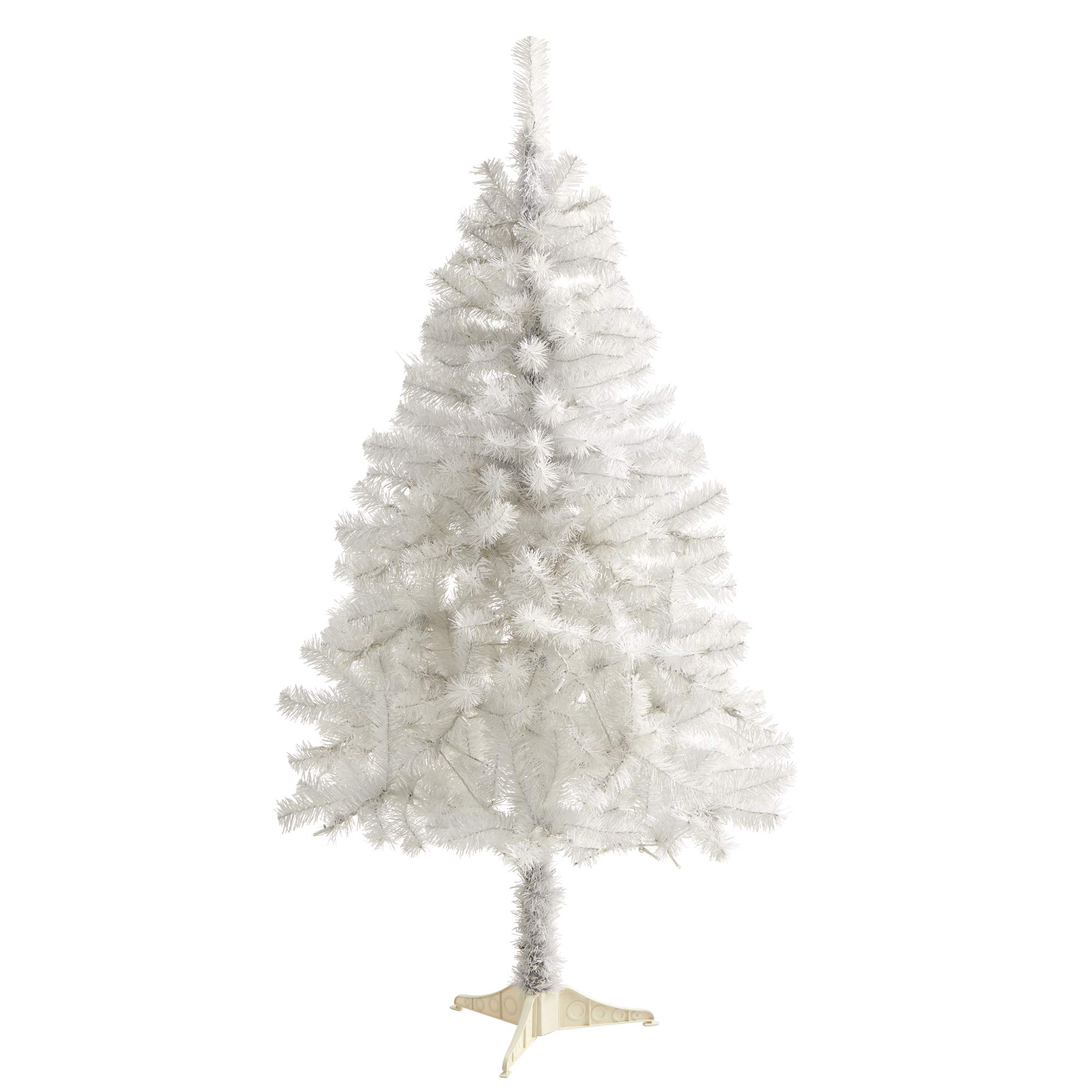 5ft. White Artificial Christmas Tree with 350 Bendable Branches