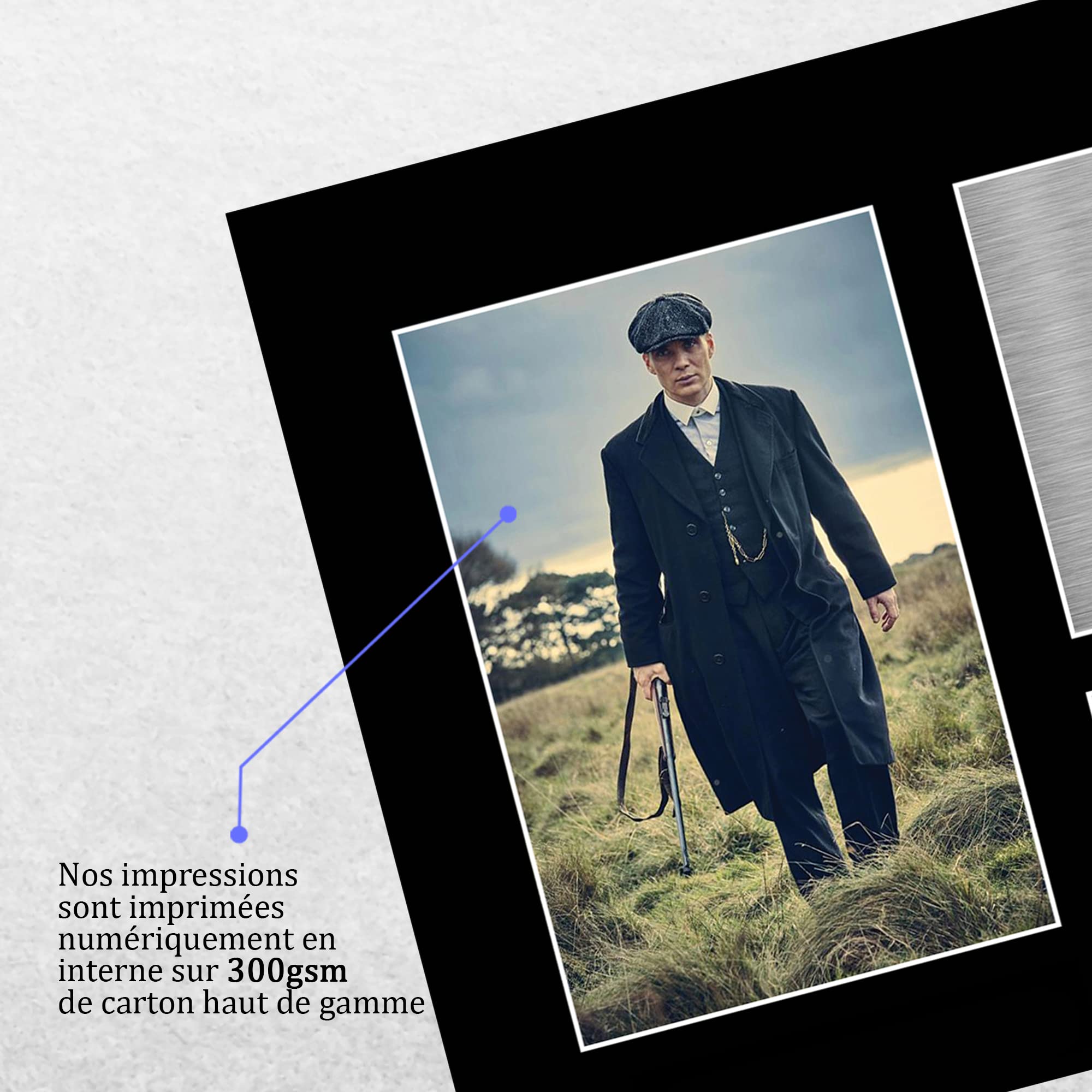 A4 Cillian Murphy Peaky Blinders Imprimé Signé Autographe Photo