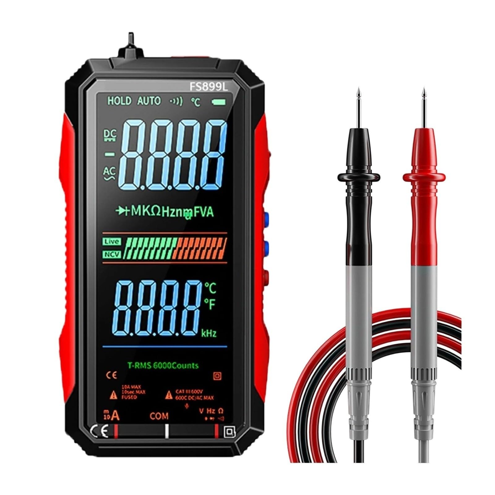 FS899L Digitalmultimeter 4,8 Zoll großer Bildschirm