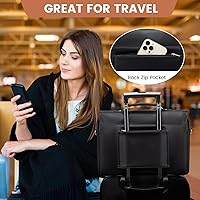 Vista 27 de Bolsa de laptop para mujer, linda funda para la universidad o el trabajo