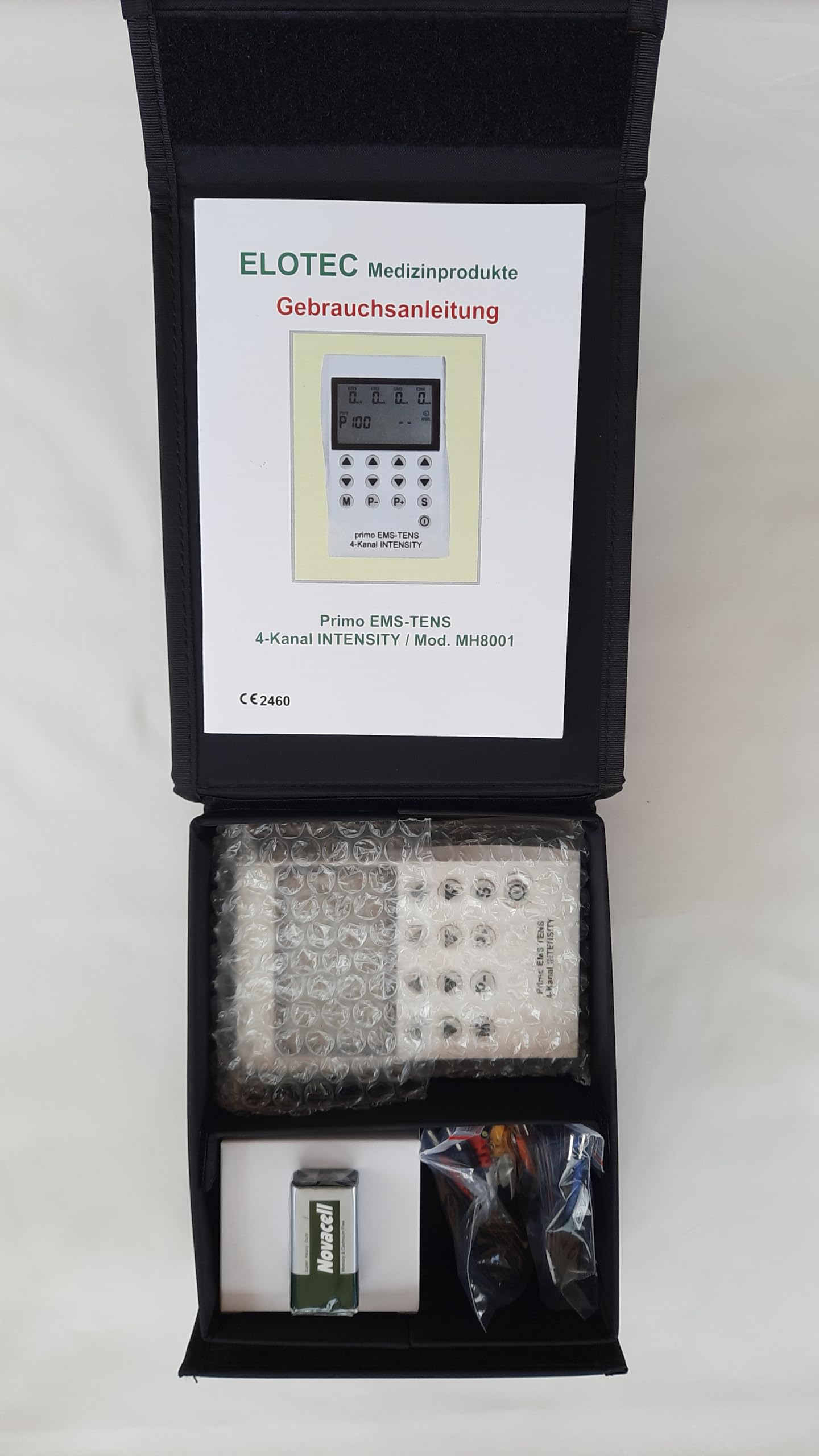 Tens Dispositivo a 4 canali, terapia del dolore, EMS stimolazione muscolare, 220 V, 50 programmi