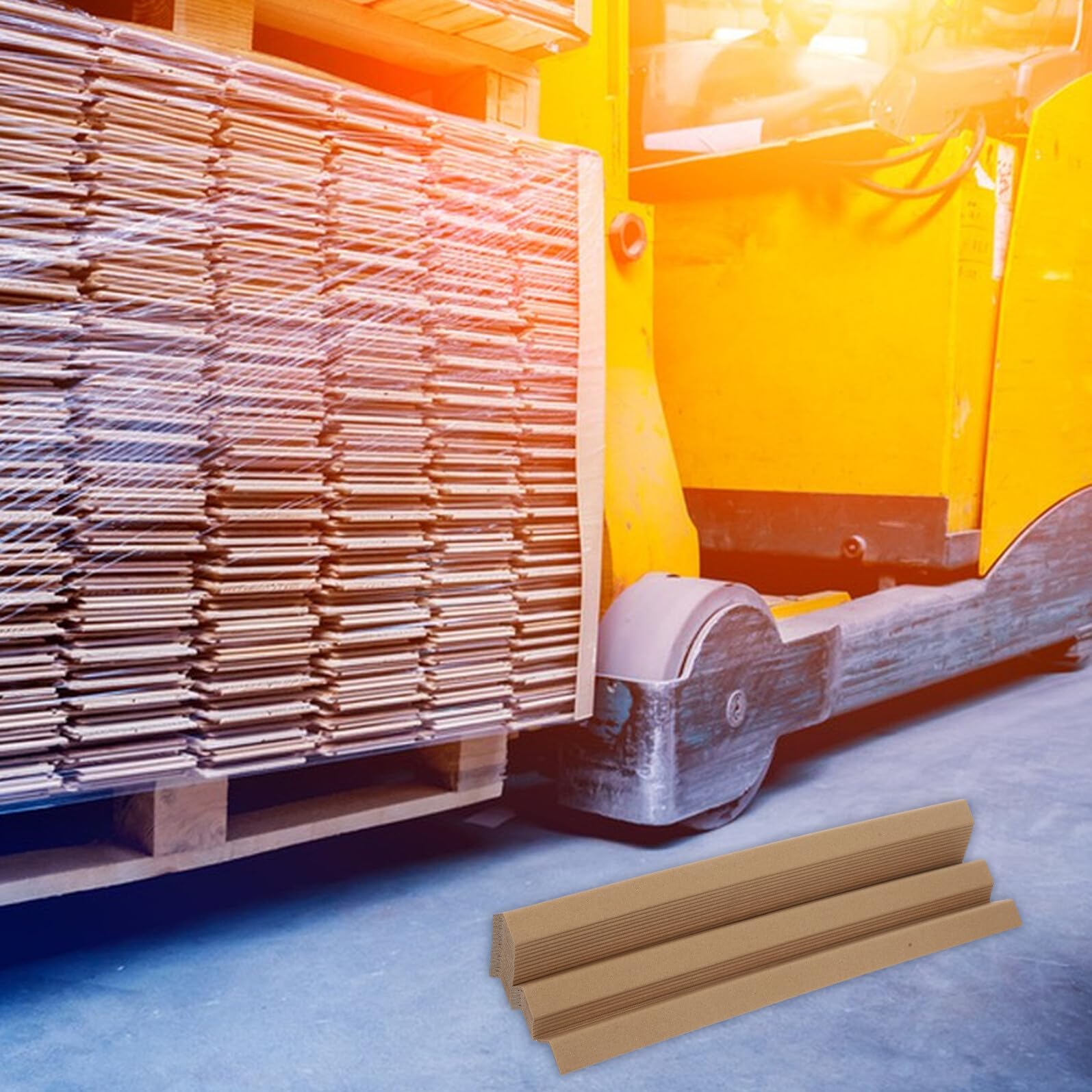 Cabilock Protections D'angle en Papier L et Transport Sécurisé en Lot de 24 Pièces Résistance aux Chocs lors du Transit pour Emballage Carton