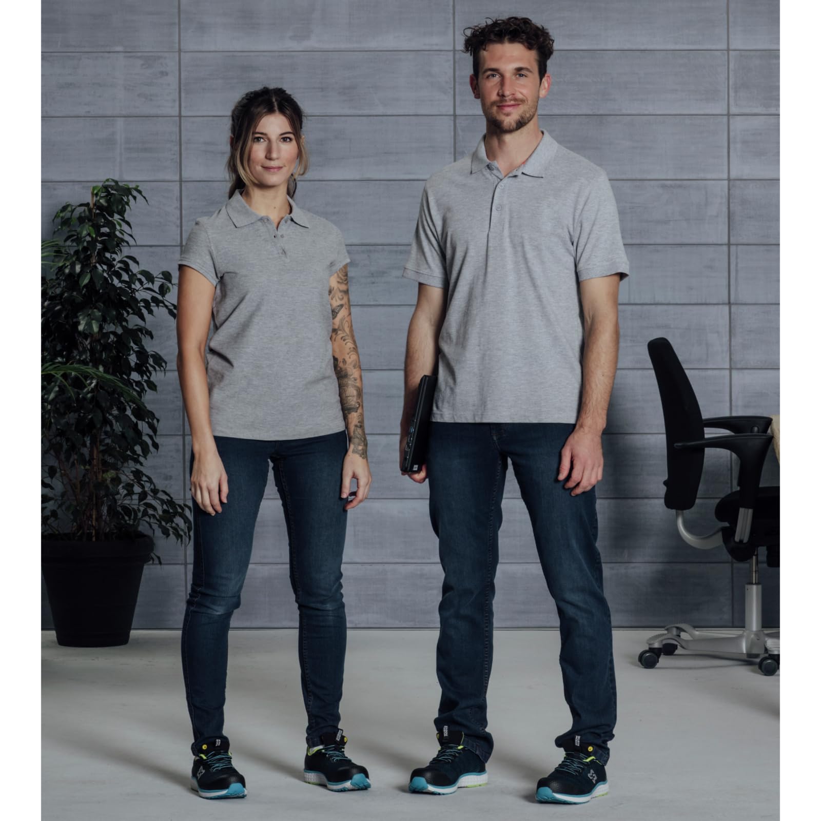 WÜRTH MODYF 5-Taschen-Jeans Stretch Denim - professionelle Arbeitshose für Herren - Arbeitsjeans mit Reißverschluss - in den Größen 42-66 in Blau