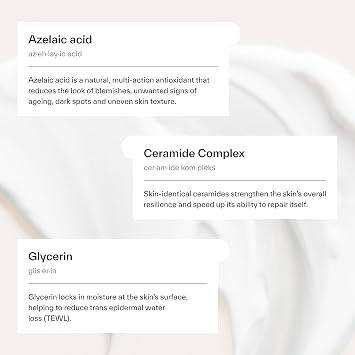 Dermatica Clarifying Azelaic Acid 15% Cream | Lightweight and Fragrance Free Skincare | Gentle and Effective for all Skin Types