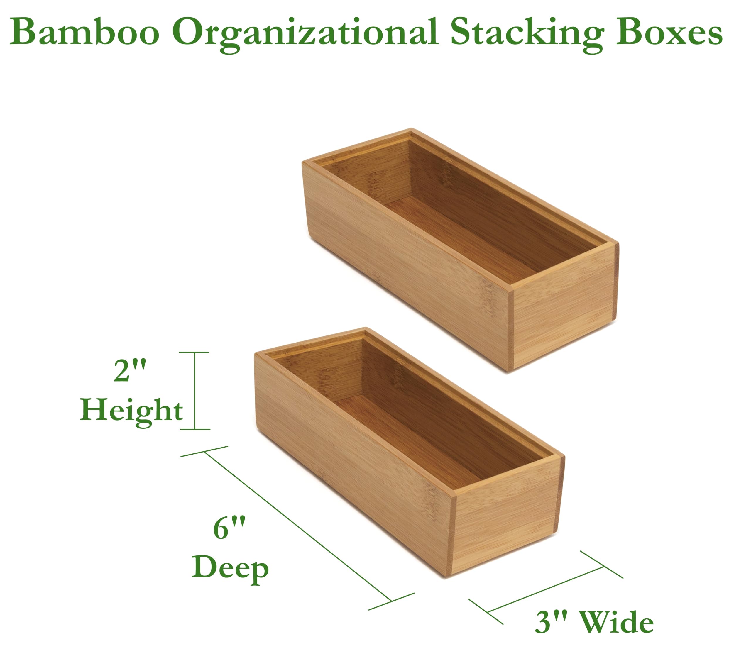Amazon.com - Lipper International 8180S Bamboo Wood Stacking