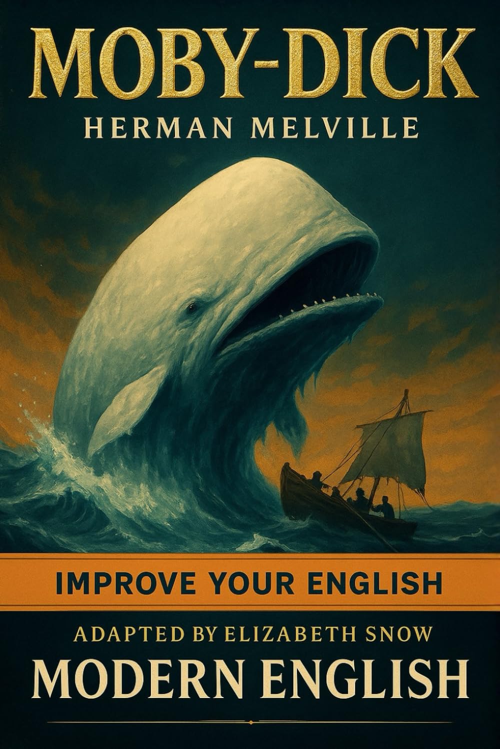 Moby-Dick in Modern English (C1/C2 Level): A Learner’s Edition of the Classic Novel: Master advanced English with a fully adapted, simplified, and ... version of Herman Melville’s masterpiece.