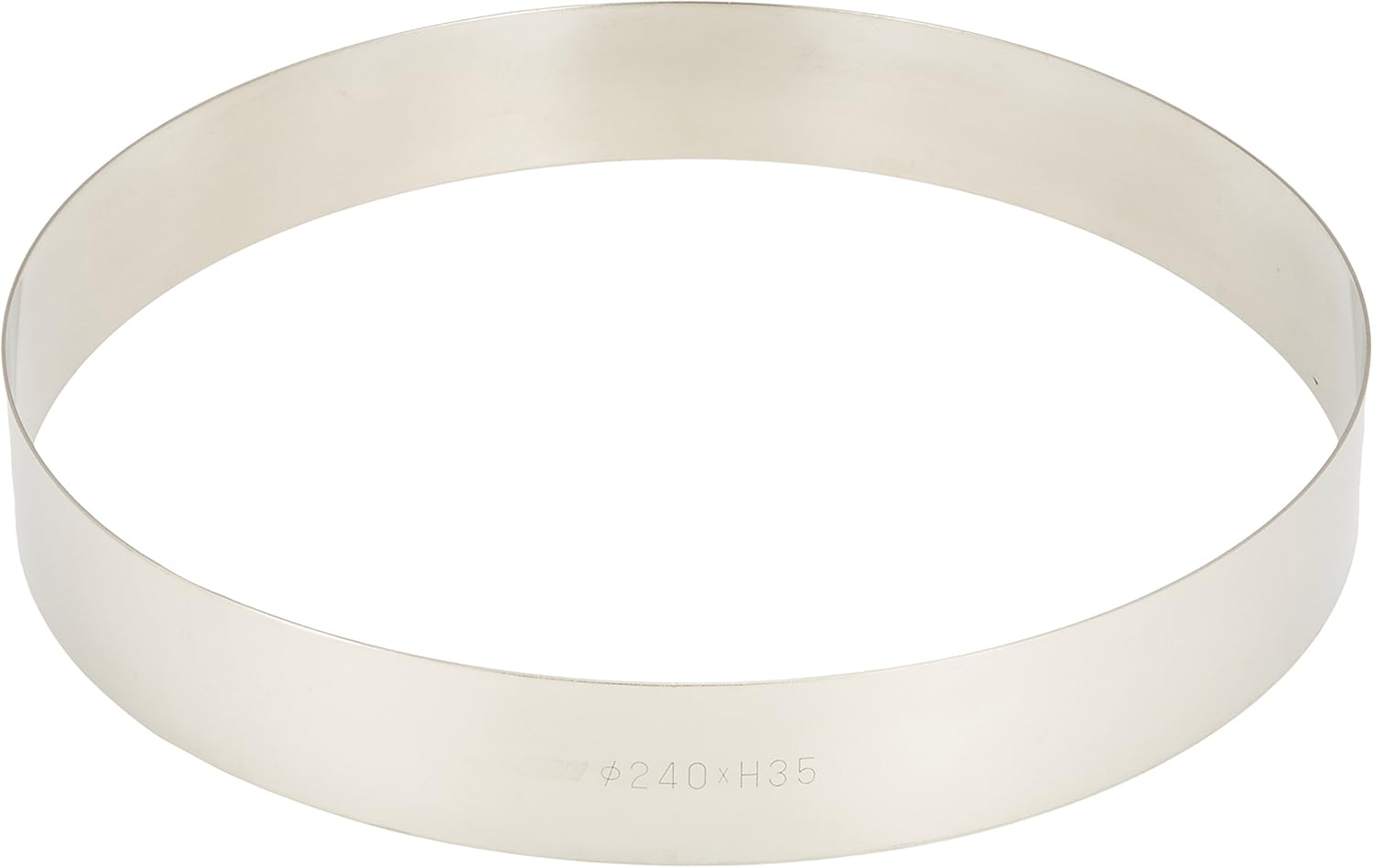EBM18-8 Argon Round Cake Ring φ9.4 x H1.4 inches (240 x 35 mm)