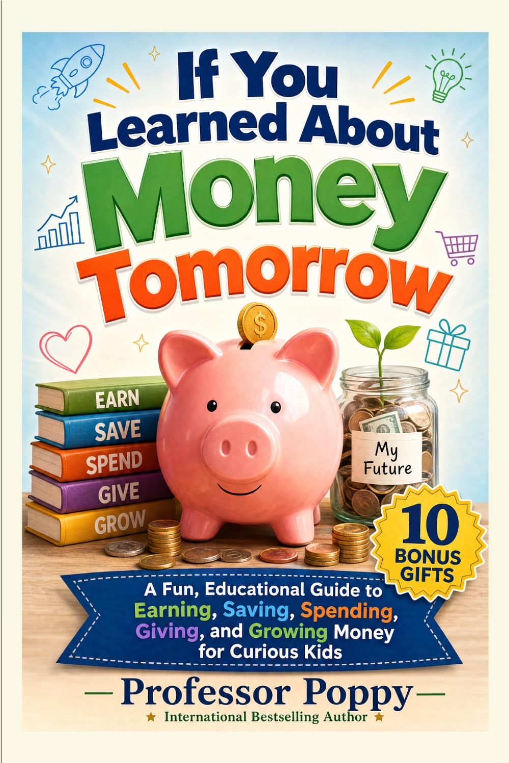 If You Learned About Money Tomorrow: A Fun, Illustrated Educational Guide to Earning, Saving, Spending, Giving, and Growing Money for Curious Kids (Young Explorer Series)