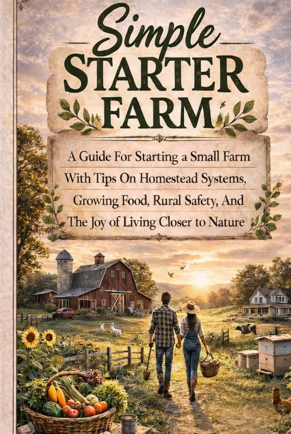 Simple Starter Farm: A Guide For Starting A Small Farm With Tips On Homestead Systems, Growing Food, Rural Safety, And The Joy Of Living Closer To Nature