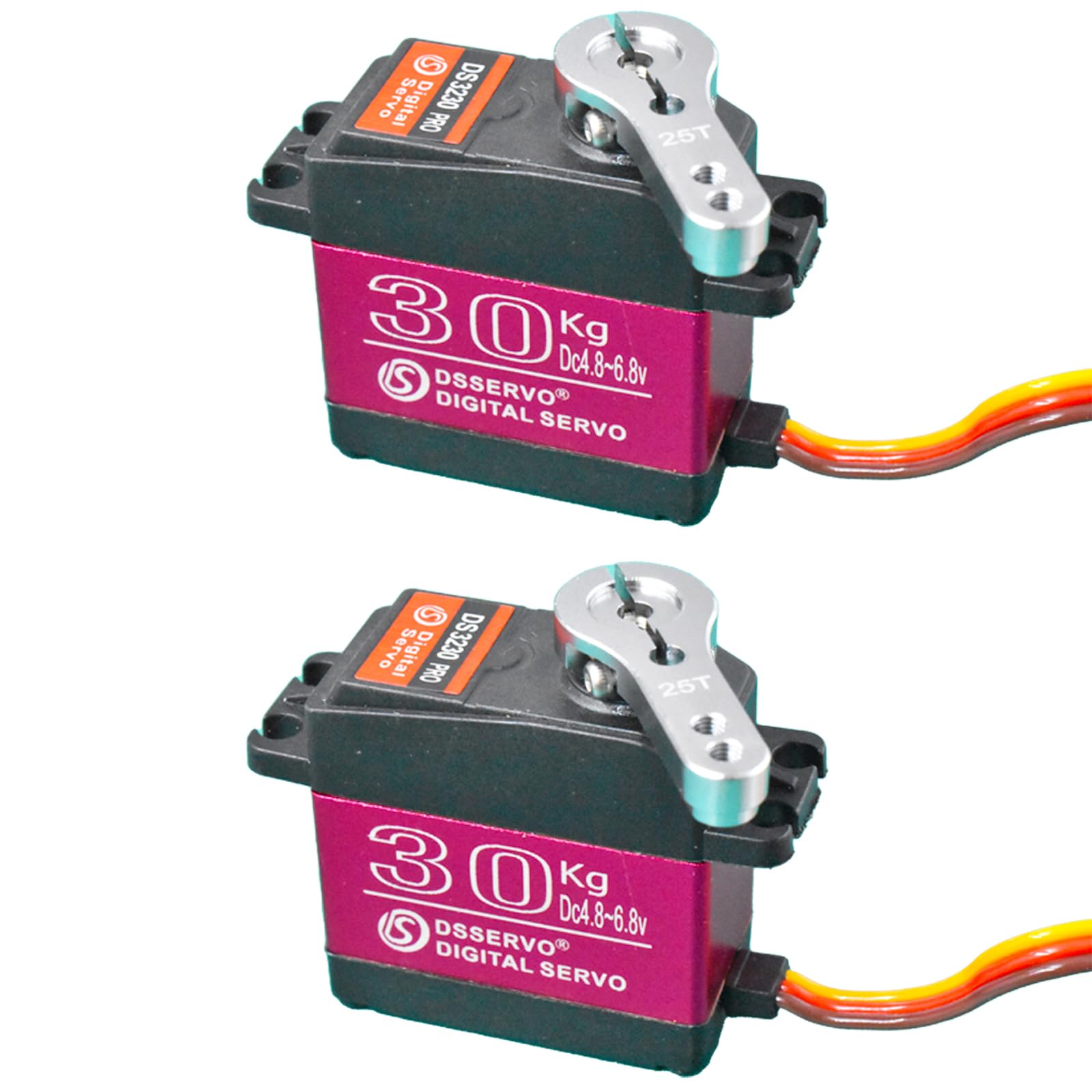 Amazon | 2個DS3230MG 高トルク 30KG デジタルサーボモーター、フル