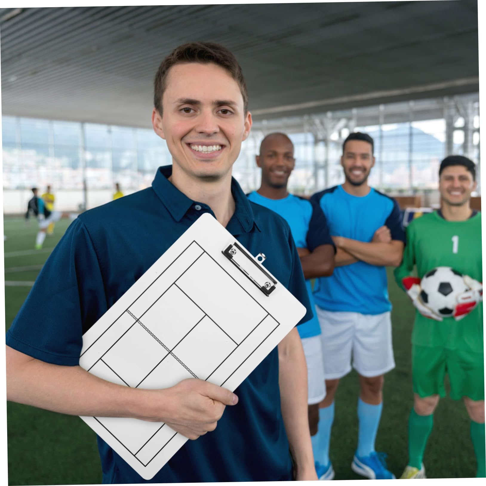 BESPORTBLE Tennis Strategy Board Competition Board Race Strategy Board Tennis Clipboard PVC Dry Erase Board