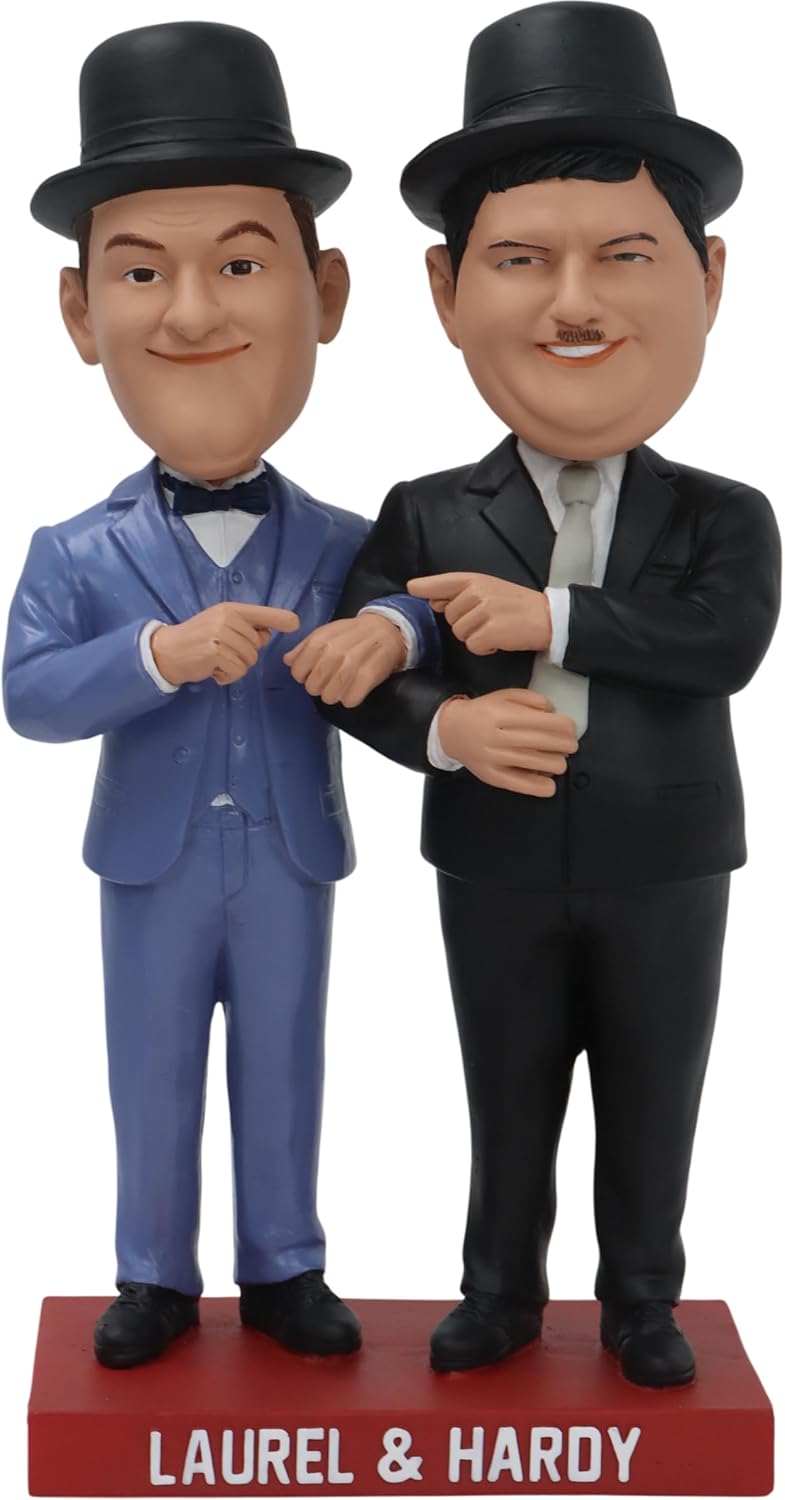 Laurel & Hardy Dual Comedy Bobblehead