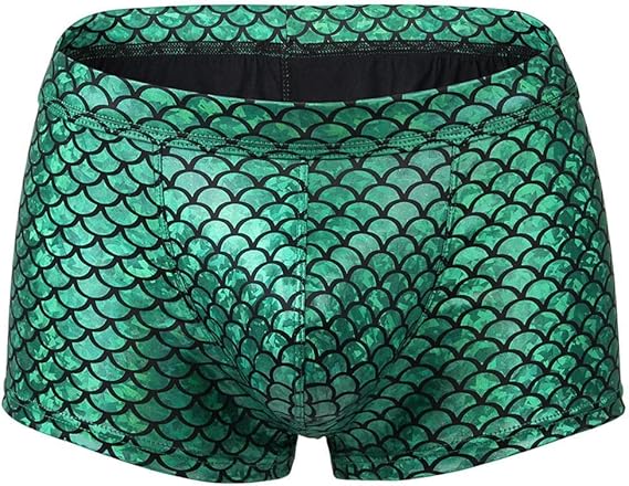 Amazon Yuede 1 下着 メンズ ボクサーパンツ 快適フィット ボクサーブリーフ ツルツル素材 立体構造 前閉じ プレゼント ピカピカ 光沢 パンティー トランクス 3d立体成型 ローウエスト下着 インナーパンツ 通気性 高級 誘惑 過激 男性下着 ボクサー 通販