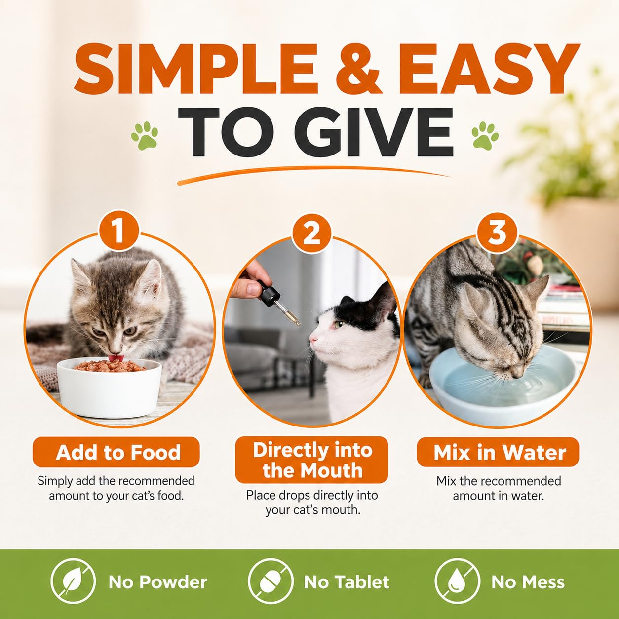 BUDDY'S BEST Desparasitante Natural para Gatos