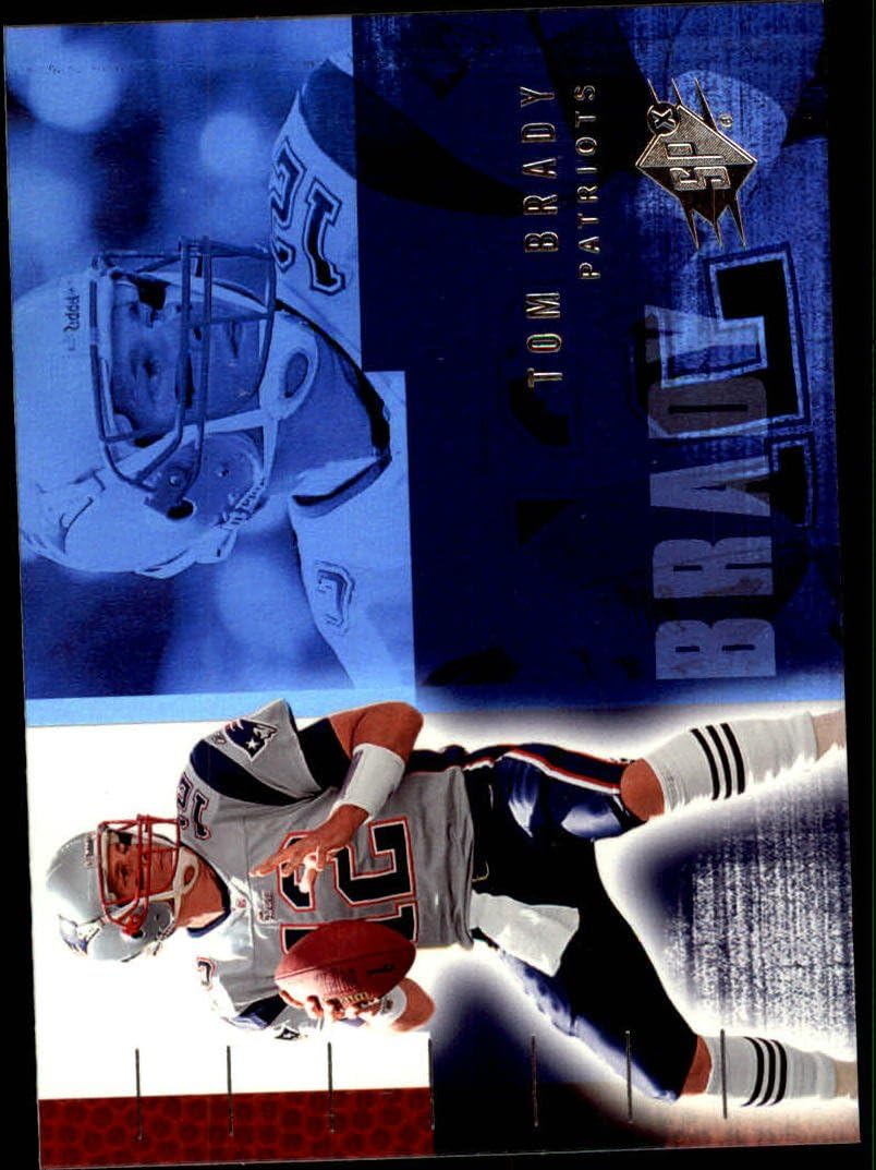 2006 SPx #52 Tom Brady NFL Football Trading Card Patriots NFL Football Trading Card
