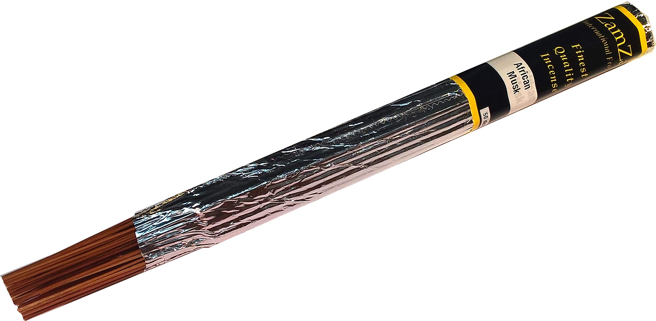 ZamZam 50 African Musk Long Burning Incense Sticks