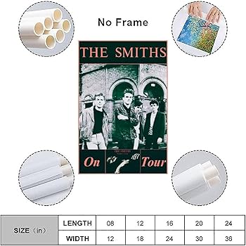 Amazon.com: VOXN The Smiths Band Vintage Poster Poster 90s Canvas