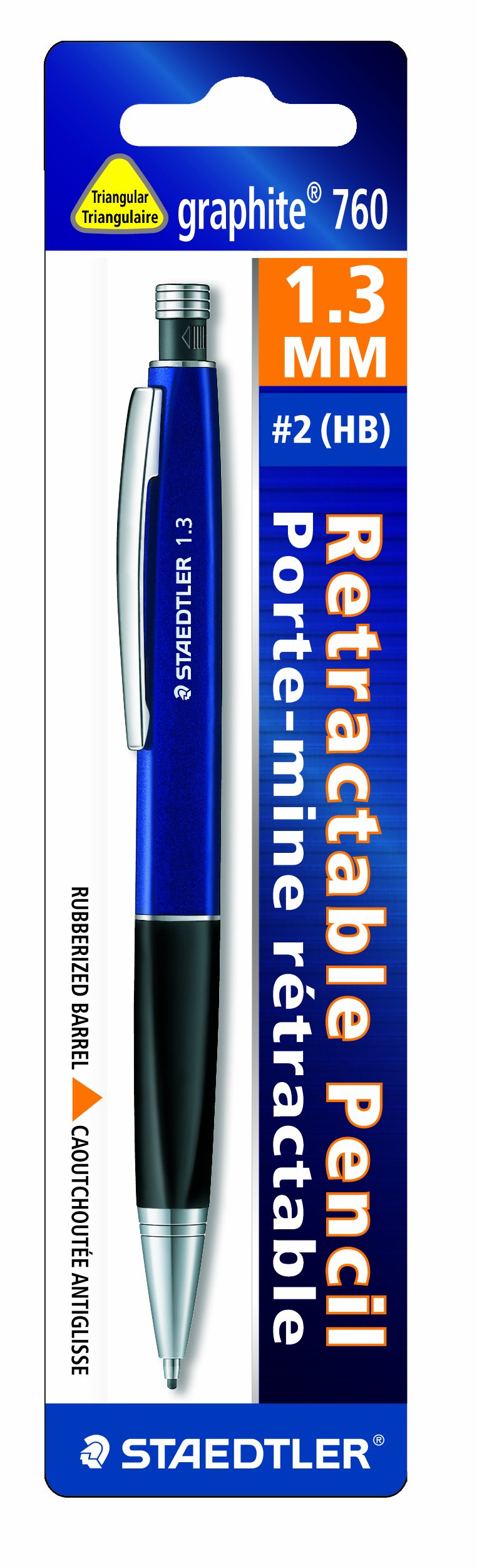 Staedtler Lápiz mecánico grafito 760, 1,3 mm, 760 13BK