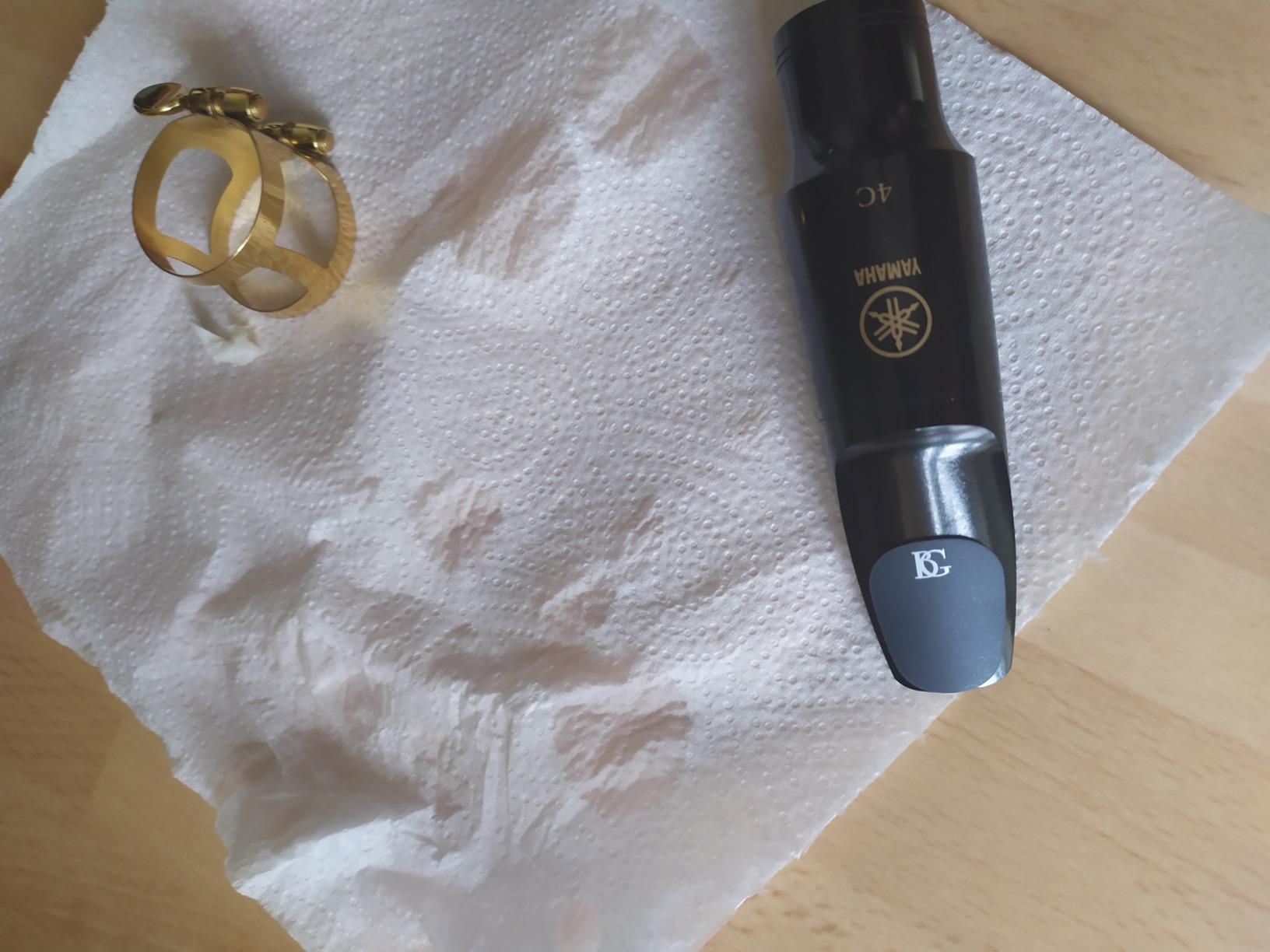 BG Mouthpiece Black Cushions for & Saxophone Large (A10L