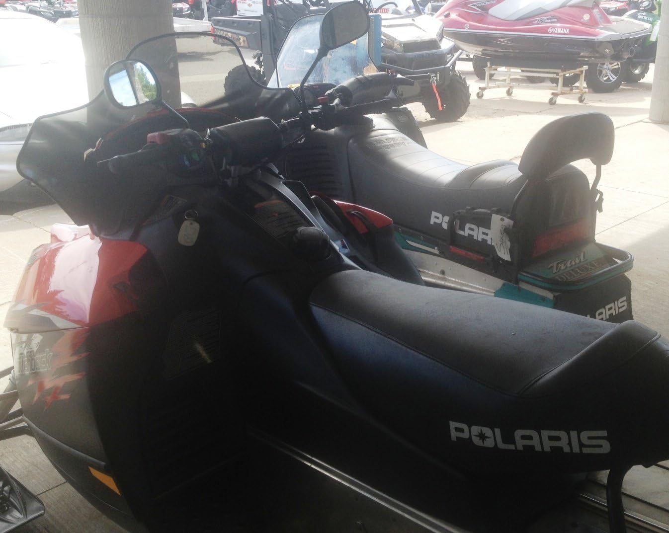 Rear View Mirror Set Fits Polaris Snowmobile