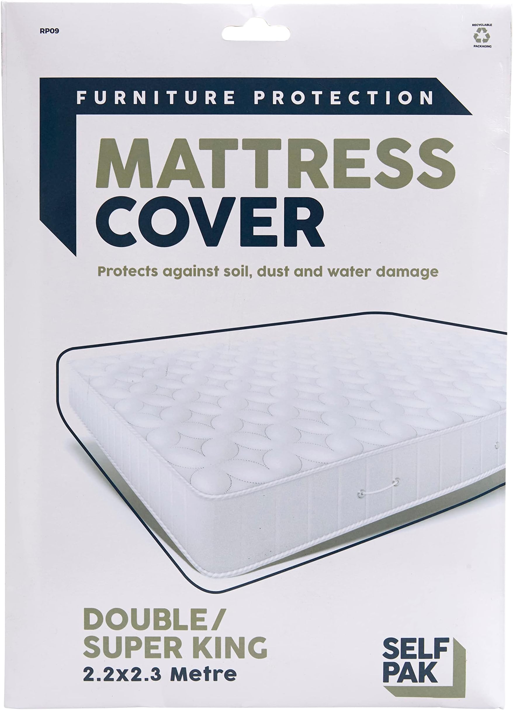 MATTRESS COVER Double / King / Superking for Moving or Storage (Large Polythene bag). It is manufactured to the standard required by Removal Companies and is sufficiently strong for normal use.