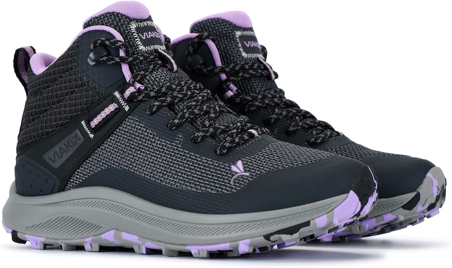 Viakix Monterra Mid Women’s Waterproof Wide Toe Box Hiking Boots – Lightweight Comfortable Trail Shoes – Supportive Outdoor Footwear for Walking, Trekking, Backpacking, Thru & Day Hikes - Image 5