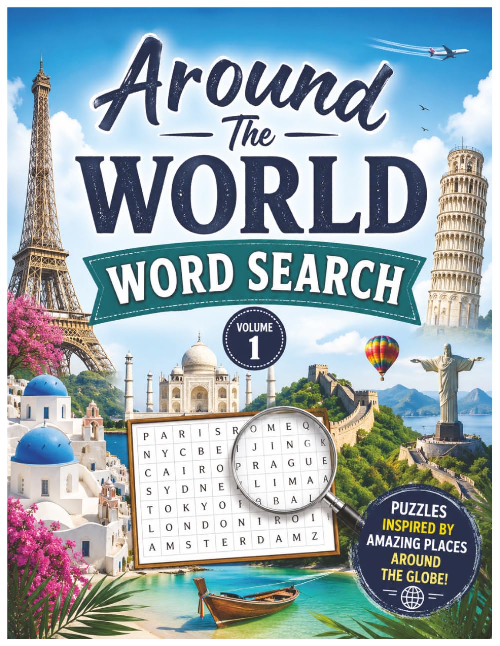 Around The World Word Search: Volume 1