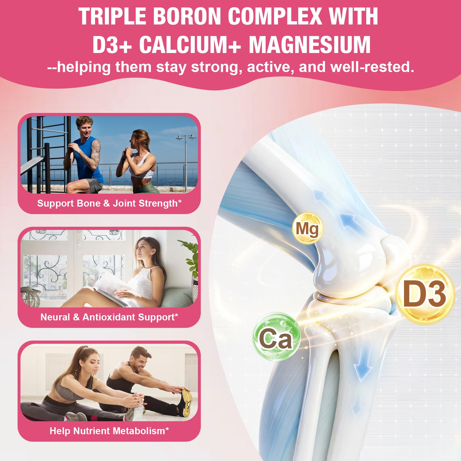 Liposomal Triple Boron Complex Gummies - Boron Supplements for Men & Women — Amazon image 4