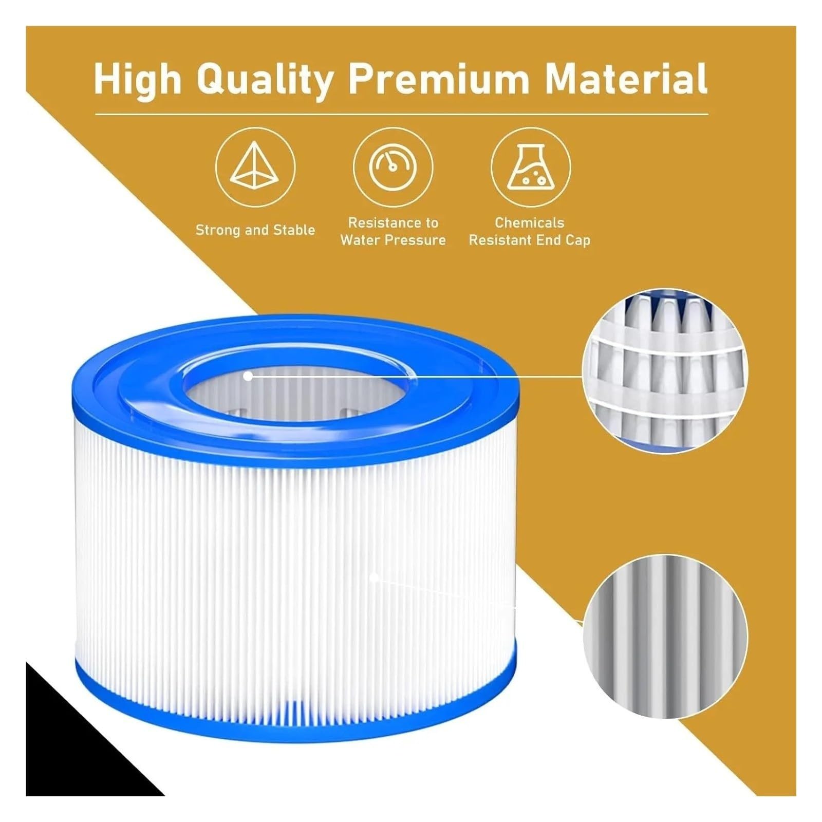 Compatibile con Intex PureSpa S1, filtri for Vasca idromassaggio Pool Spa for JA29001 29001E, 28403E, 28407E, 28443E, 28453E, 28421E, 11692(12pcs)