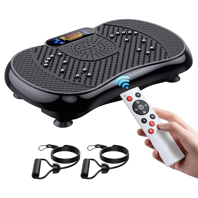 Vibration Plate Exercise Machine Lymphatic Drainage Machine for Weight Loss Shake Vibrating Plate Full Body Workout Fitness Platform
