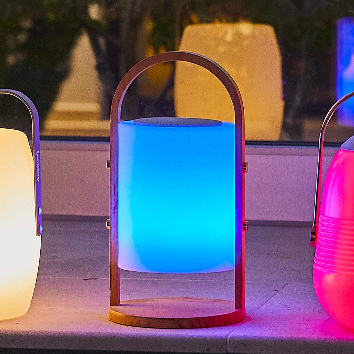 Lampada altoparlante bluetooth senza fili H37CM WOODY PLAY
